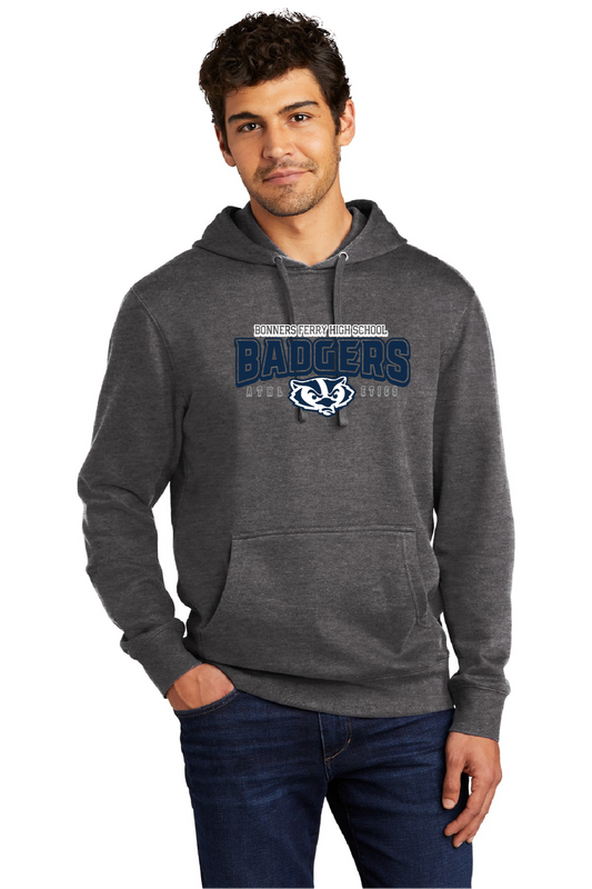 Badger Athletics - Dark Grey Hooded Sweatshirt