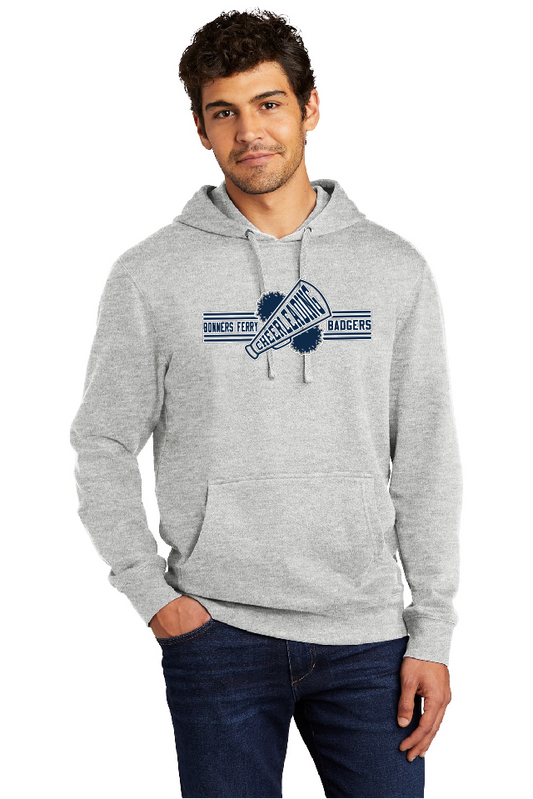 Badger Cheer - Light Grey Hooded Sweatshirt