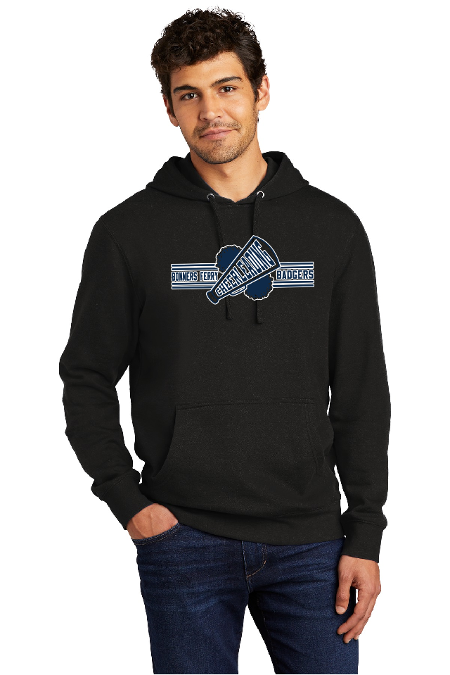 Badger Cheer - Black Hooded Sweatshirt