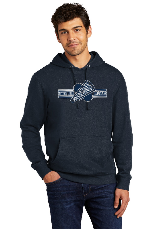 Badger Cheer - Navy Hooded Sweatshirt