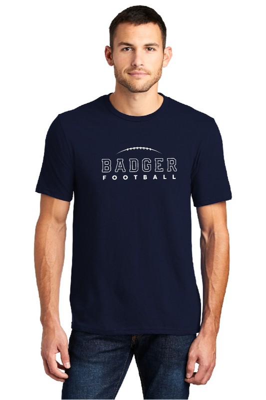 BADGER FOOTBALL - Navy T Shirt