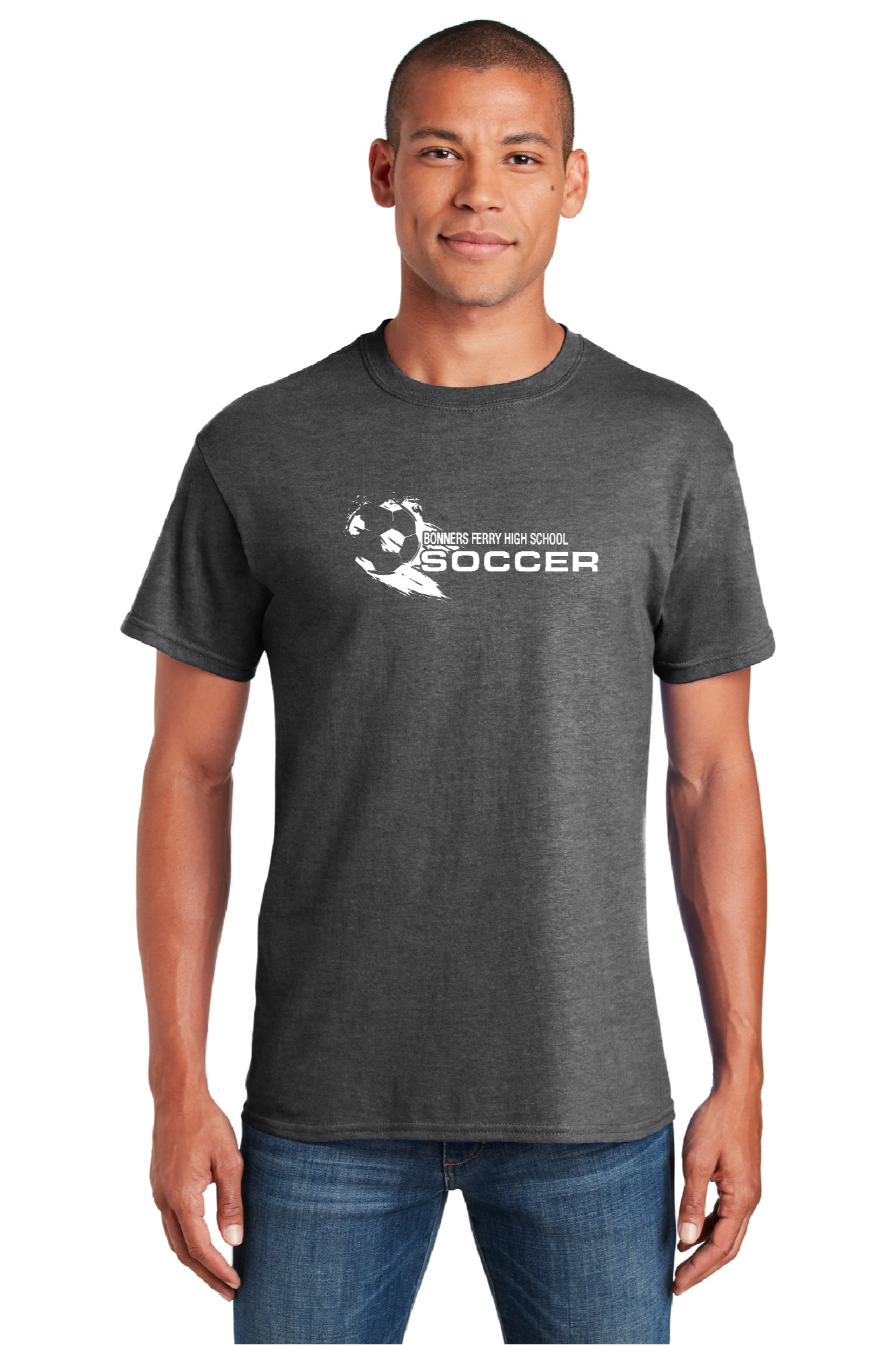 Badger Soccer - Dark Grey T Shirt