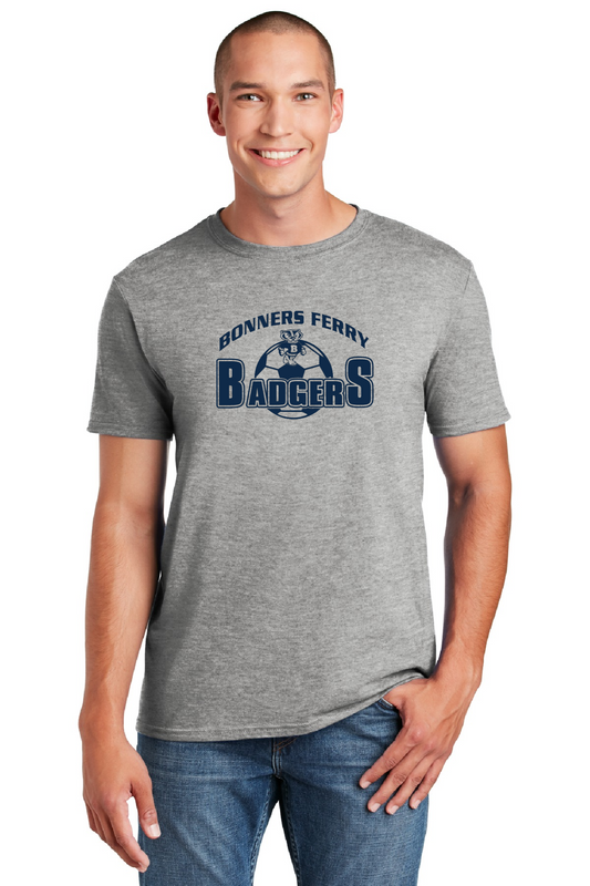 Badger Soccer - Light Grey T Shirt