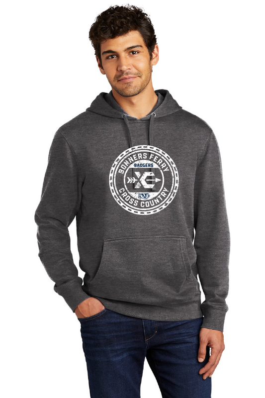 Badger Cross Country - Dark Grey Hooded Sweatshirt