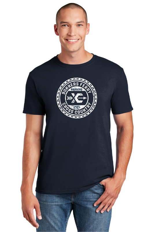 Badger Cross Country - Navy T Shirt